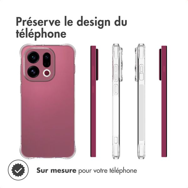 imoshion Shockproof Case Oppo Find X9 - Transparent
