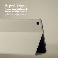 Accezz Coque tablette Classic Samsung Galaxy Tab A9 Plus - Greige
