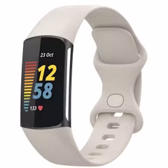imoshion Bracelet silicone Fitbit Charge 5 / 6 - S - Beige