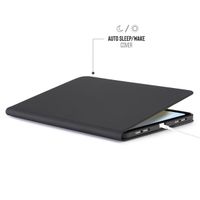Pipetto Origami No5 Rotating Folio Case Apple iPad Air 13 pouces (2026) M4 / (2025) M3 / (2024) M2 - Noir