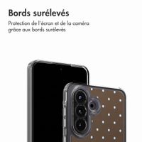imoshion Coque Design Samsung Galaxy A57 (5G) - Polka Dot Bruin