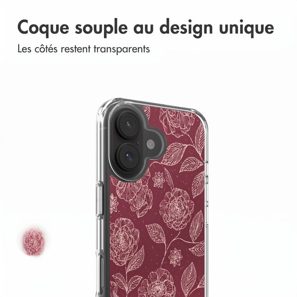 imoshion Coque Design Apple iPhone 17 - Deep Rose