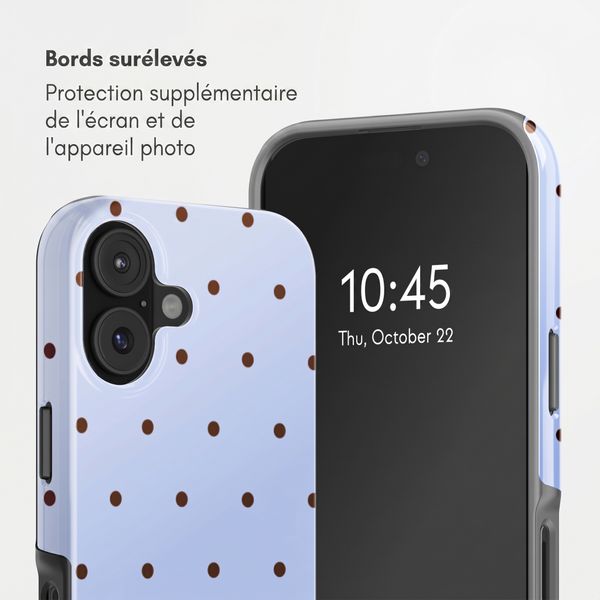 Selencia Coque arrière Vivid Apple iPhone 17 - Happy Dots Digital Sky