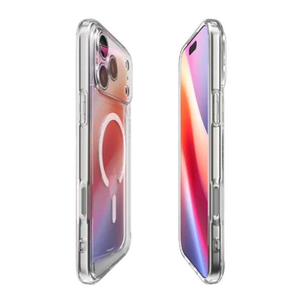 Spigen Coque Ultra Hybrid MagSafe Apple iPhone 17 Pro - Clear / White