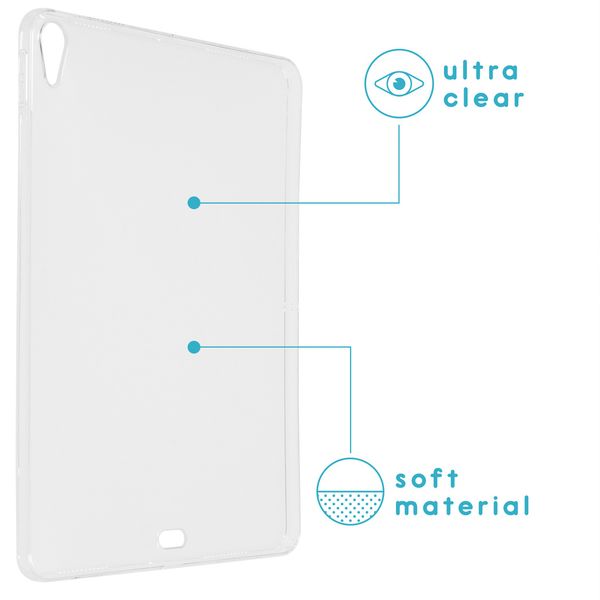 imoshion Coque silicone Apple iPad Air 11 pouces (2026) M4 / (2025) M3 / (2024) M2 / Air 5 (2022) / Air 4 (2020) - Transparent