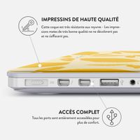 Burga Coque Rigide Apple MacBook Pro 13 pouces (2020 / 2022) - Lemon Tart