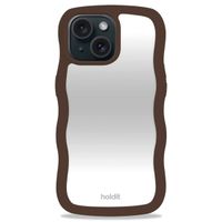 Holdit Coque Wavy Apple iPhone 17e / 16e / 15 / 14 / 13 - Chocolate Mirror