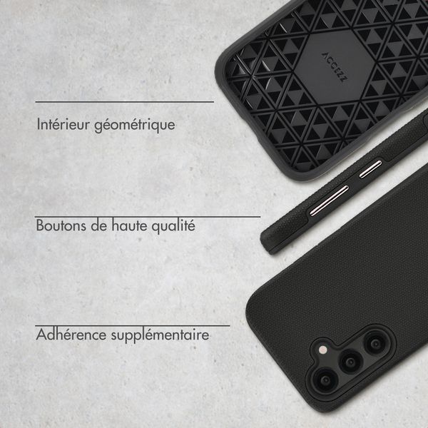 Accezz Coque Tough avec MagSafe Samsung Galaxy S25 - Noir