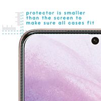imoshion Protection d'écran en verre trempé 2 pack Samsung Galaxy S21 Plus