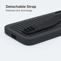 Callbuddy Coque avec strap Apple iPhone 17e / 16e / 15 / 14 / 13 - Epic Black