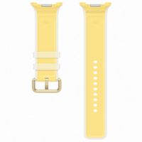 Samsung Original Misty Band Samsung Galaxy Watch 9 (40/44mm) / Watch 8 (40/44mm) / Classic (46mm) - Taille M/L - Jaune