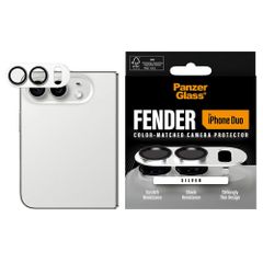 PanzerGlass Fender Protection caméra Apple iPhone Duo - White