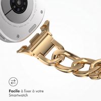 Selencia Bracelet Chain Samsung Galaxy Watch 9 (40/44mm) / Watch 8 (40/44mm) / Classic (46mm) - Doré