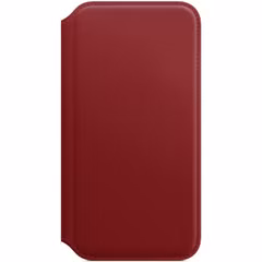 Apple Étui de télephone portefeuille Leather Folio Apple iPhone X / Xs - Red