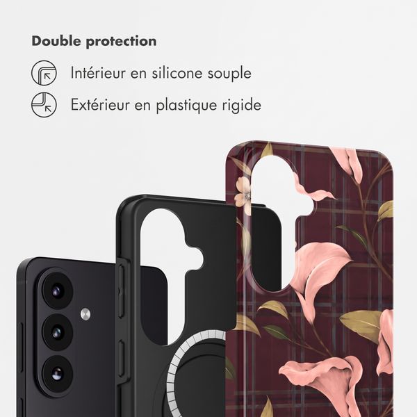 Selencia Coque arrière Vivid avec MagSafe Samsung Galaxy S26 - Autumn Muse