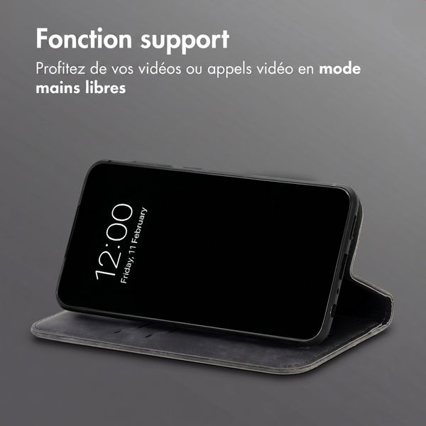 imoshion Étui de téléphone portefeuille Slim Oppo Reno15 Pro (5G) - Noir