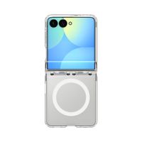 Spigen Coque Ultra Hybrid Pro MagFit Samsung Galaxy Z Flip 8 - Clear / White