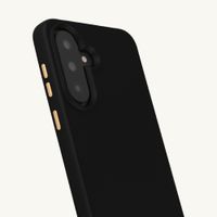 Selencia Coque arrière Rivièra avec MagSafe avec crochets amovibles Samsung Galaxy A36 / A56 - Velvet Black