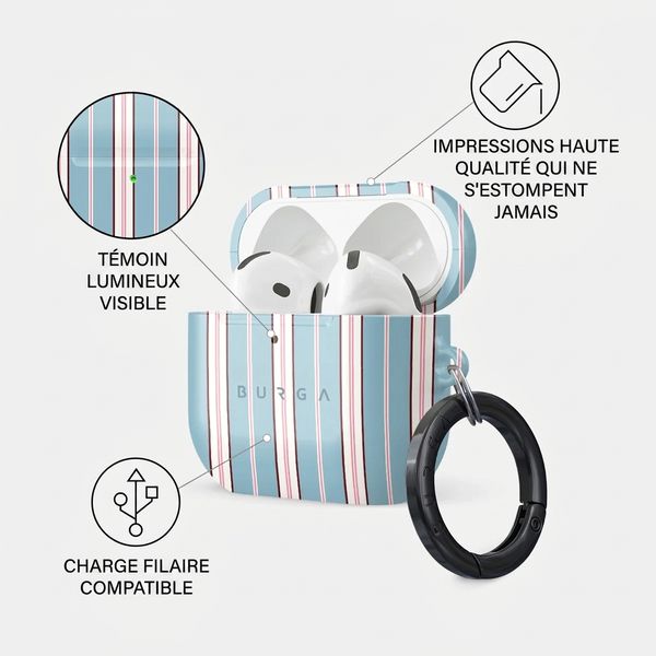 Burga Coque rigide Apple AirPods 4 - Afternoon Nap