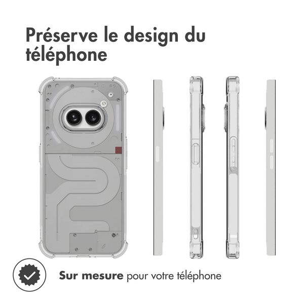 imoshion Shockproof Case Nothing Phone (2a) / (2a) Plus - Transparent