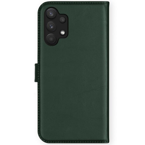 Selencia Étui portefeuille en cuir véritable Samsung Galaxy A32 (5G) - Vert