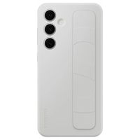 Samsung Coque arrière originale Standing Grip Samsung Galaxy S24 FE - Gris