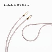 Selencia Cordon universel pour téléphone avec 2 crochets - réglable - Muted Mauve