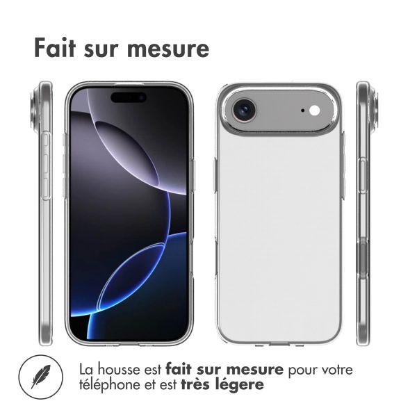 Accezz Coque Clear Apple iPhone Air - Transparent