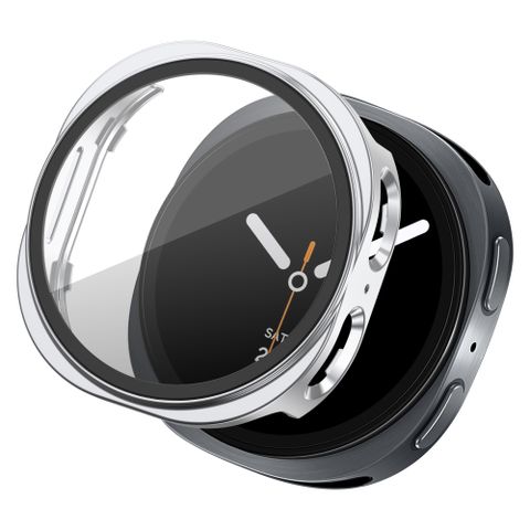 imoshion Coque rigide à couverture complète Samsung Galaxy Watch 9 / Watch 8 (40 mm) - Argent