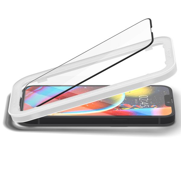 Spigen Protection d'écran en verre trempé AlignMaster Cover Apple iPhone 13 / 13 Pro