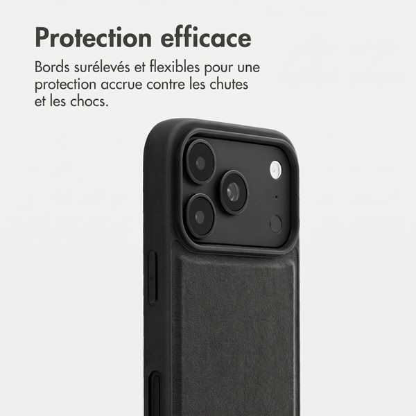 Accezz Coque arrière Edge avec MagSafe Apple iPhone 18 Pro / 17 Pro - Noir