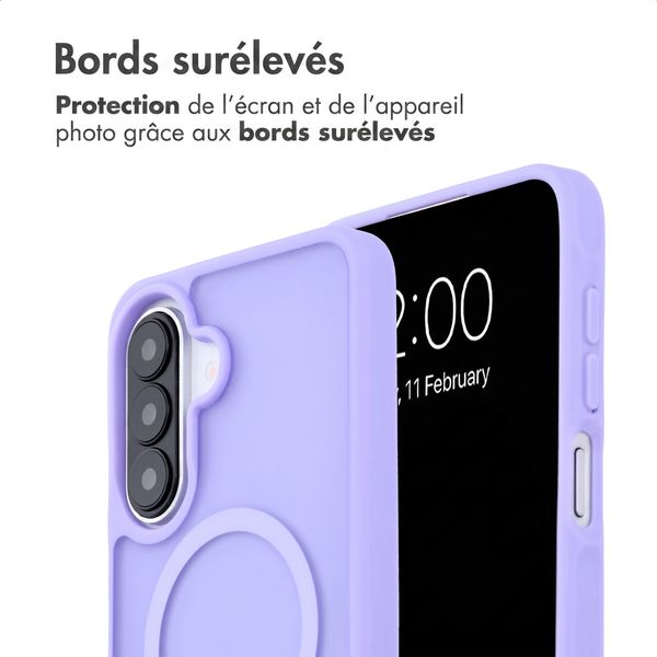 imoshion Coque Color Guard avec MagSafe Samsung Galaxy A27 (5G) - Lilas