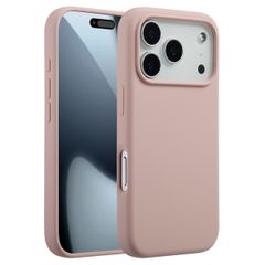 Accezz Coque Liquid Silicone avec MagSafe Apple iPhone 17 Pro - Rose