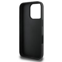 Guess Coque arrière Bottom Stripe 4G Apple iPhone 16 Pro - Gris