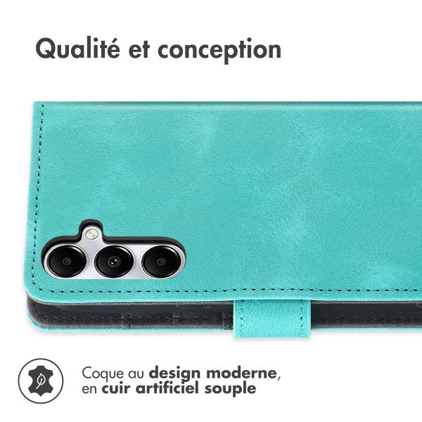 imoshion Etui de télephone portefeuille avec cordon Samsung Galaxy A26 - Turquoise