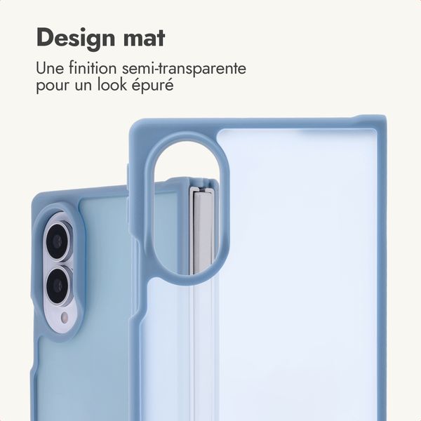 imoshion Coque Color Guard Samsung Galaxy Z Fold 8 - Bleu clair