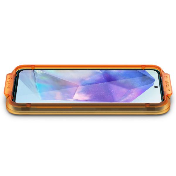 Spigen Protection d'écran en verre trempé GLAStR Fit 2 Paquets + Applicator Samsung Galaxy A55