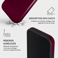 Burga Coque Tough MagSafe Apple iPhone 16 Pro - Dark Cherry
