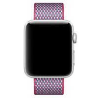 Apple Bracelet en nylon tressé Apple Watch | 38/40/41/42 mm - Berry