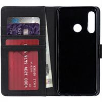 imoshion Étui de télephone portefeuille de luxe Huawei P Smart Plus (2019) - Noir