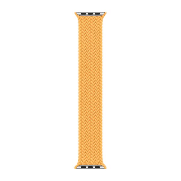 Apple Bracelet Solo tressé Apple Watch | 44/45/46/49 mm - Taille 8 - Maize