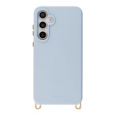 Selencia Coque arrière Rivièra avec MagSafe avec crochets amovibles Samsung Galaxy S25 / S24 - Powder Blue
