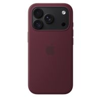 Apple Coque en silicone avec MagSafe Apple iPhone 18 Pro - Burgundy