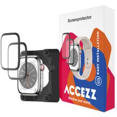 Accezz 2x Protecteur d'écran avec applicateur pour Apple Watch Series 4-6 / SE - 40 mm