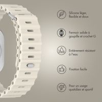 Accezz Bracelet Ocean Apple Watch | 38/40/41/42 mm - Lumière stellaire