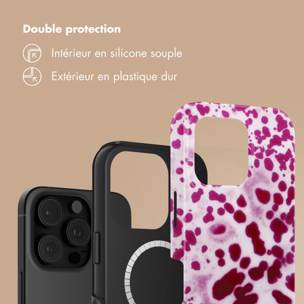 Selencia Coque arrière Vivid avec MagSafe Apple iPhone 16 Pro Max - Cosmic Orchid