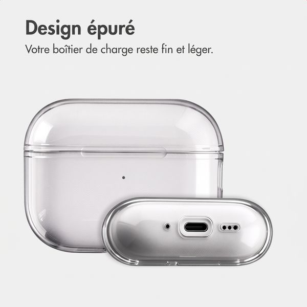 imoshion Coque souple Clear Apple AirPods Pro 3 - Smokey Black