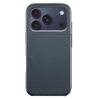 imoshion Coque arrière avec porte-cartes Apple iPhone 18 Pro Max / 17 Pro Max - Bleu foncé