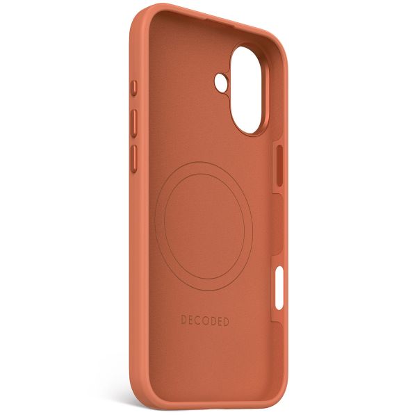 Decoded Coque en silicone MagSafe Apple iPhone 16 Plus - Sand Stone