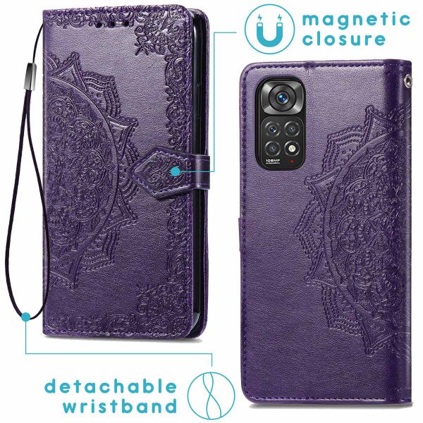 imoshion Etui de télephone Mandala Xiaomi Redmi Note 11 Pro - Violet